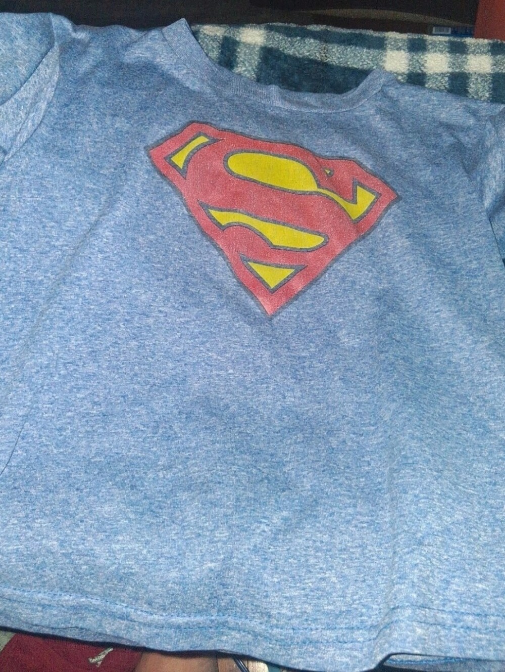 Boys DC Superman Blue T-shirt